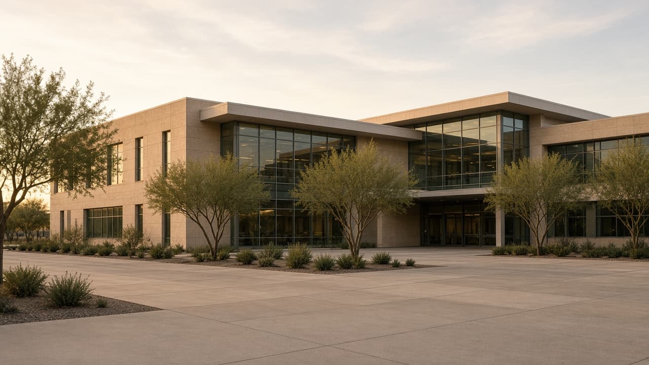 Healthcare facility exterior